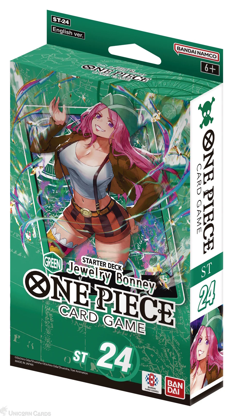 One Piece Card Game Starter Deck Green Jewelry Bonney ST24