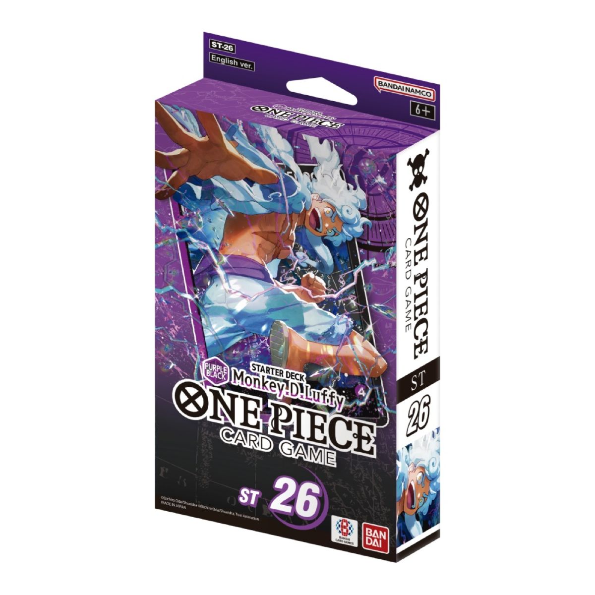 One Piece Card Game Starter Deck Purple Black Monkey.D.Luffy ST26