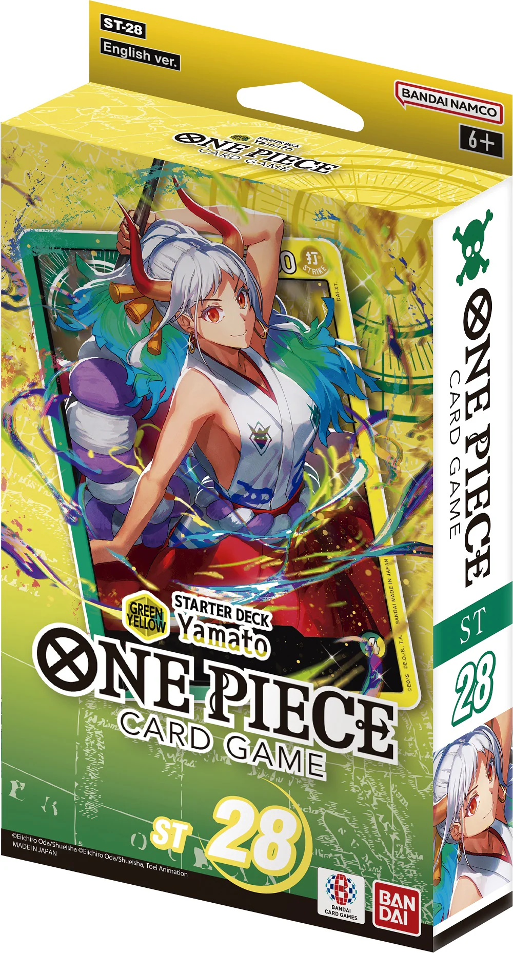 One Piece Card Game Starter Deck Green Yellow Yamato ST28