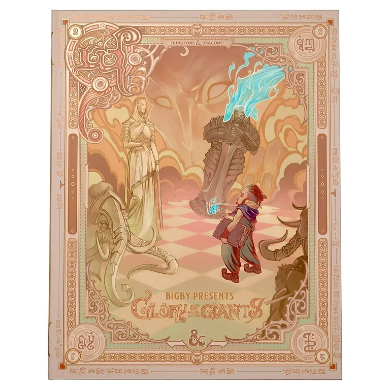 D&D Bigby Presents Glory of the Giants Alt Cover 5th Edition