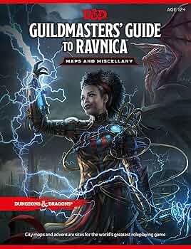 D&D Guildmasters' Guide to Ravnica Maps&Miscellany 5th Edition