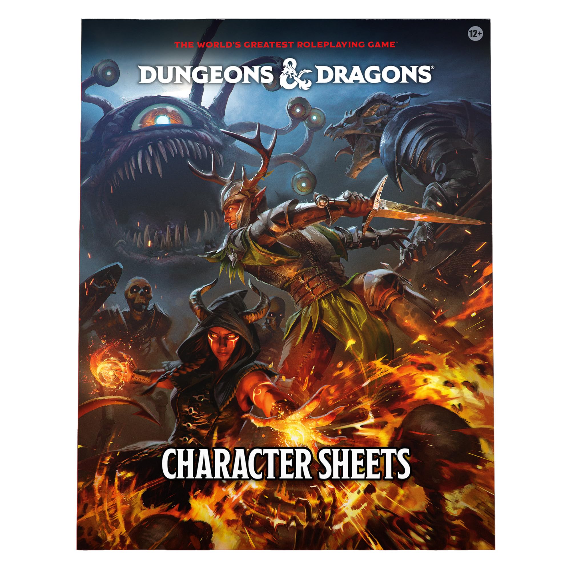 D&D Character Sheets 50 Sheets 5th Edition