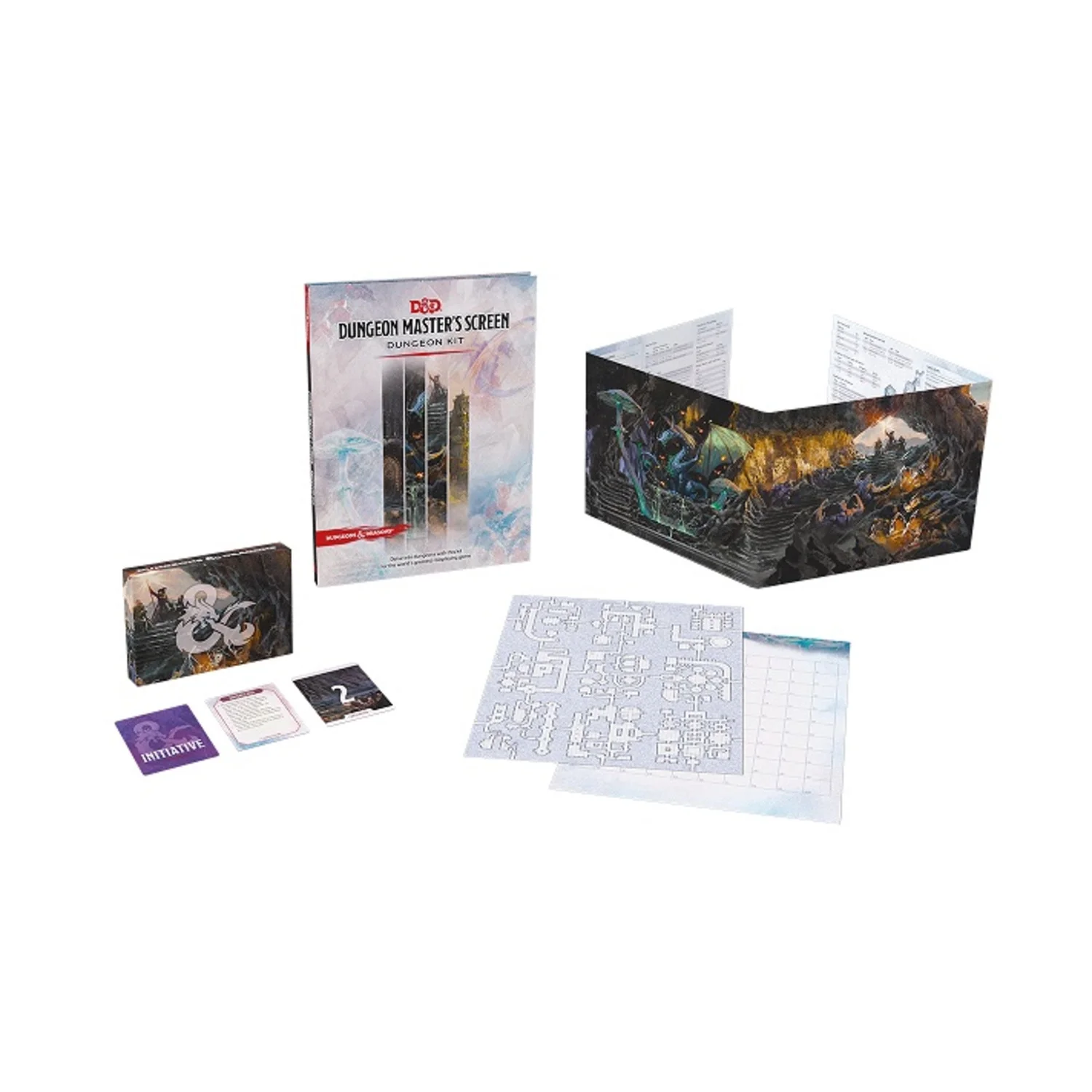D&D Dungeon Master's Screen Dungeon Kit 5th Edition