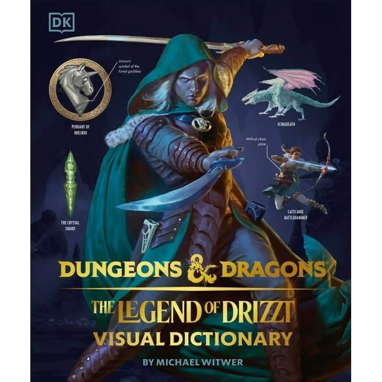 D&D The Legend of Drizzt Visual Dictionary