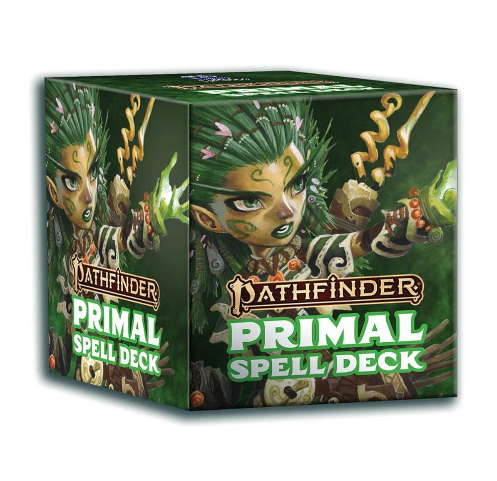 Pathfinder Primal Spell Cards 2nd Edition