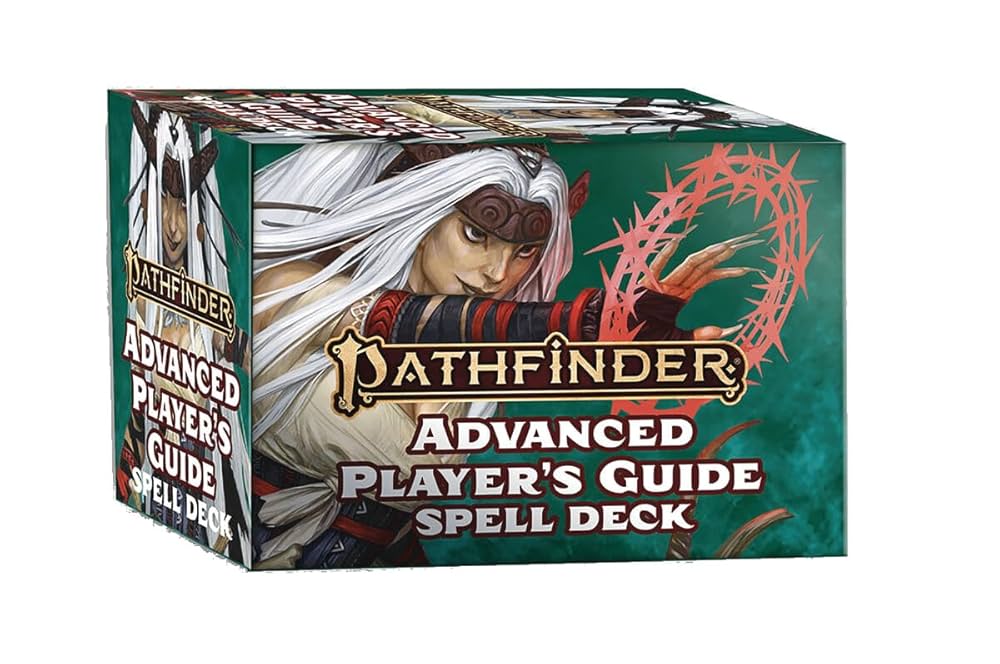Pathfinder Advanced Player's Guide Spell Cards 2nd Edition