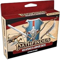 Pathfinder Weapons & Armor Deck 2nd Edition