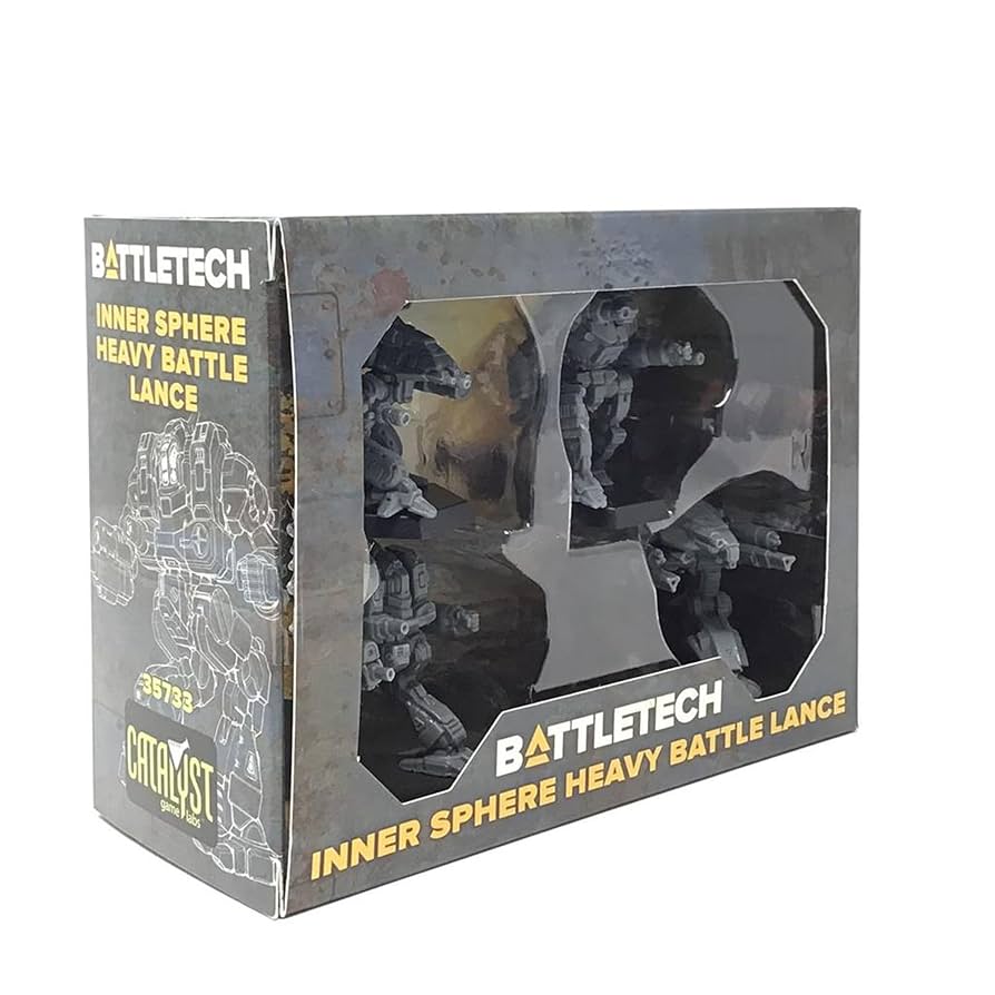BattleTech Minis Inner Sphere Heavy Battle Lance
