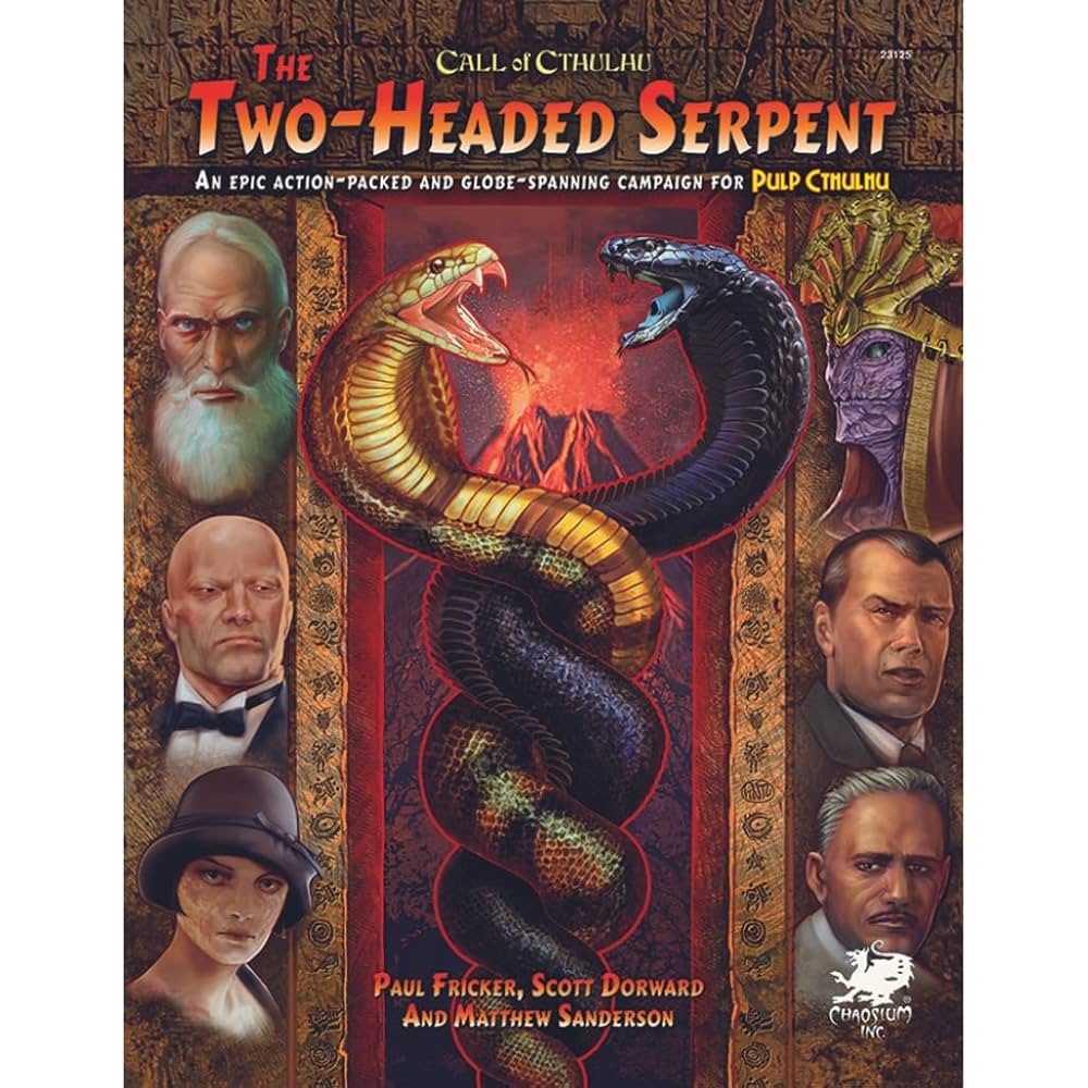 Call of Cthulhu Two-Headed Serpent 7th Edition