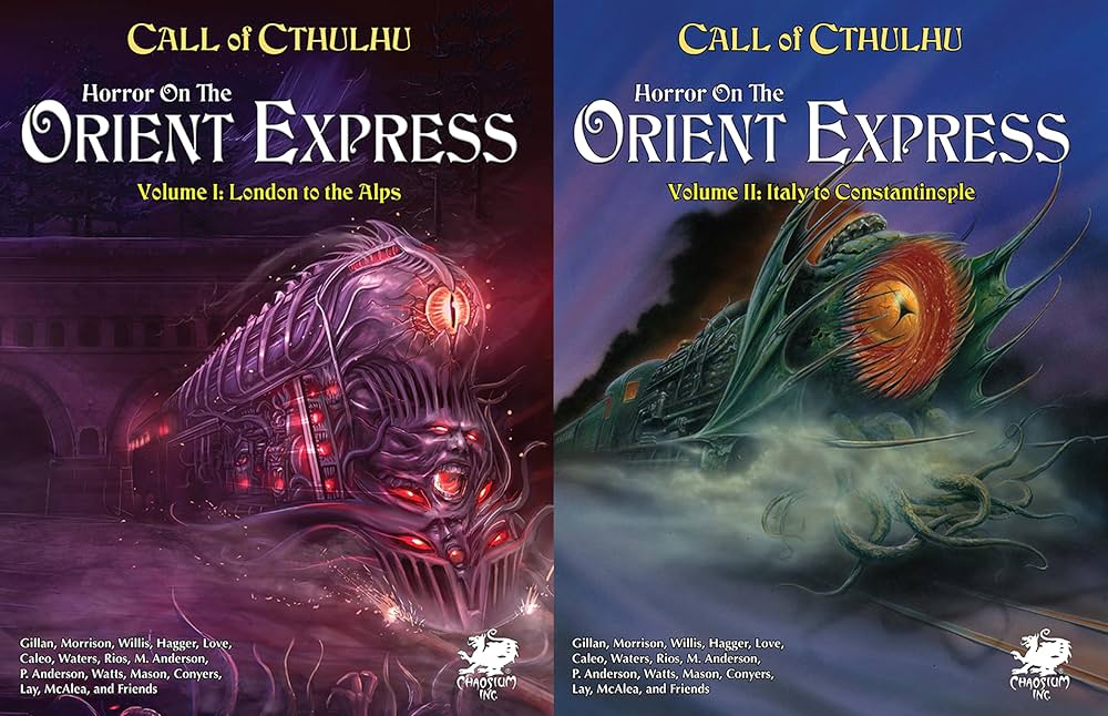 Call of Cthulhu Horror on the Orient Express 7th Edition