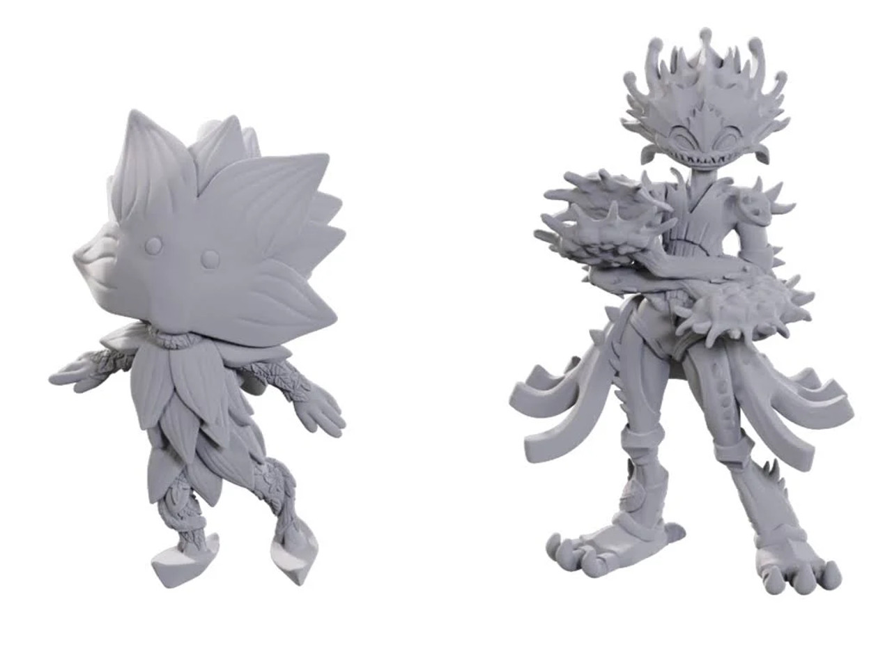 Lotus Leshy and Flytrap Leshy