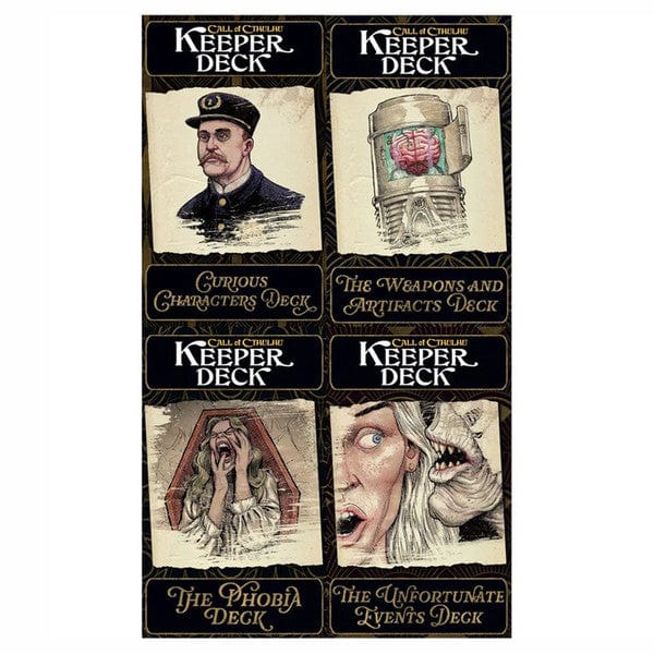 Call of Cthulhu Keeper Deck 7th Edition