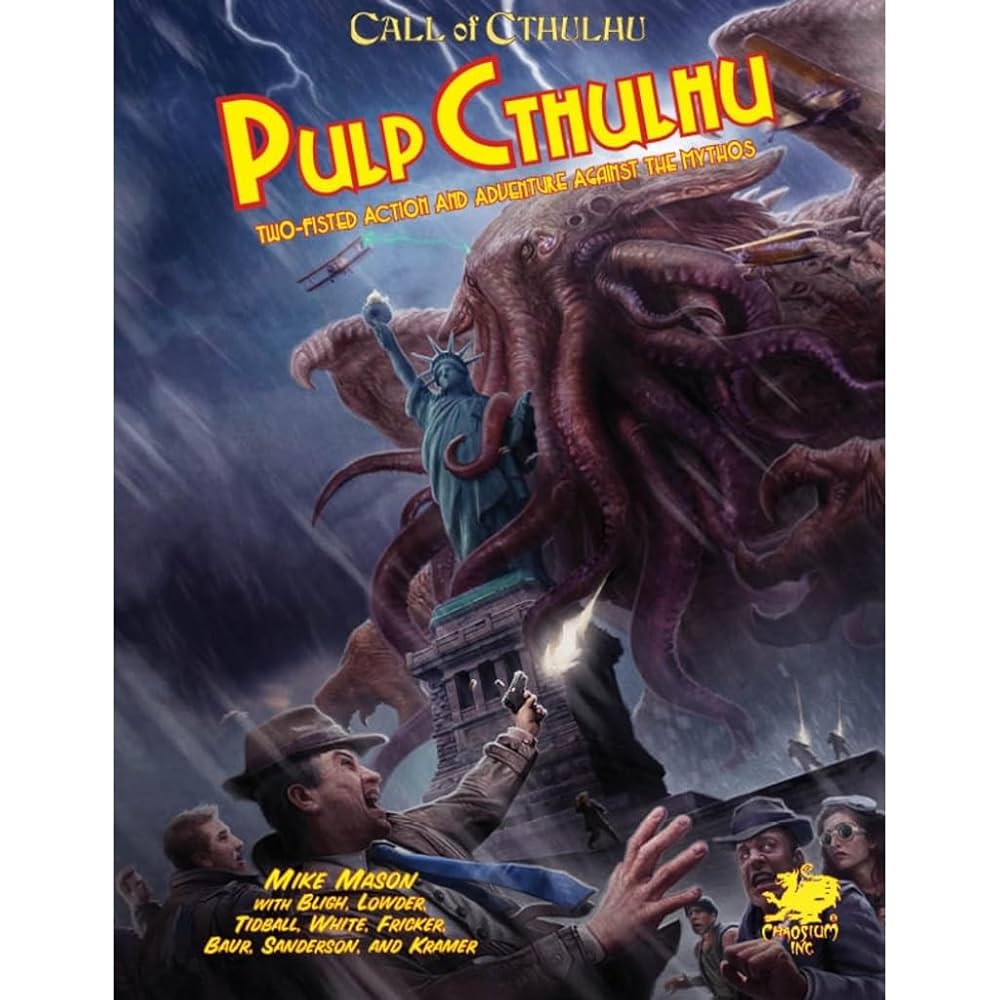 Call of Cthulhu Pulp Cthulhu 7th Edition