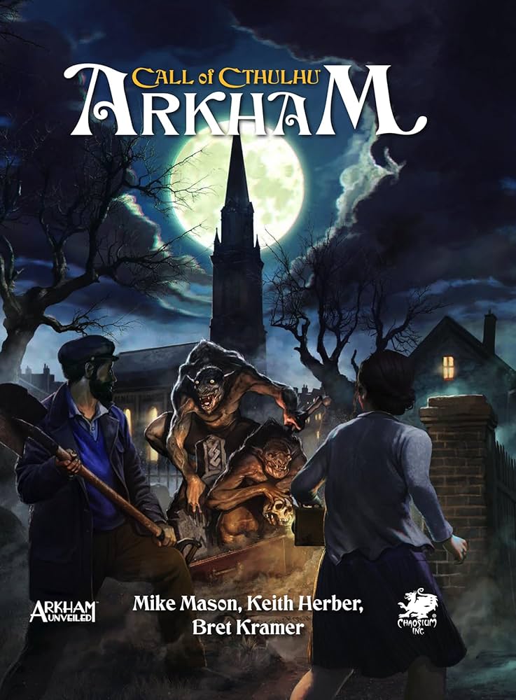 Call of Cthulhu Arkham 7th Edition