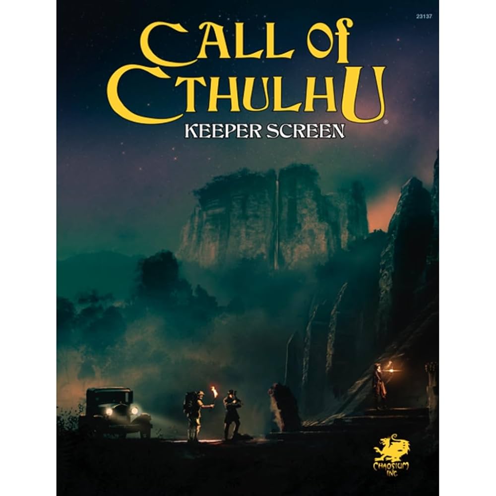 Call of Cthulhu Keeper Screen Pack 7th Edition