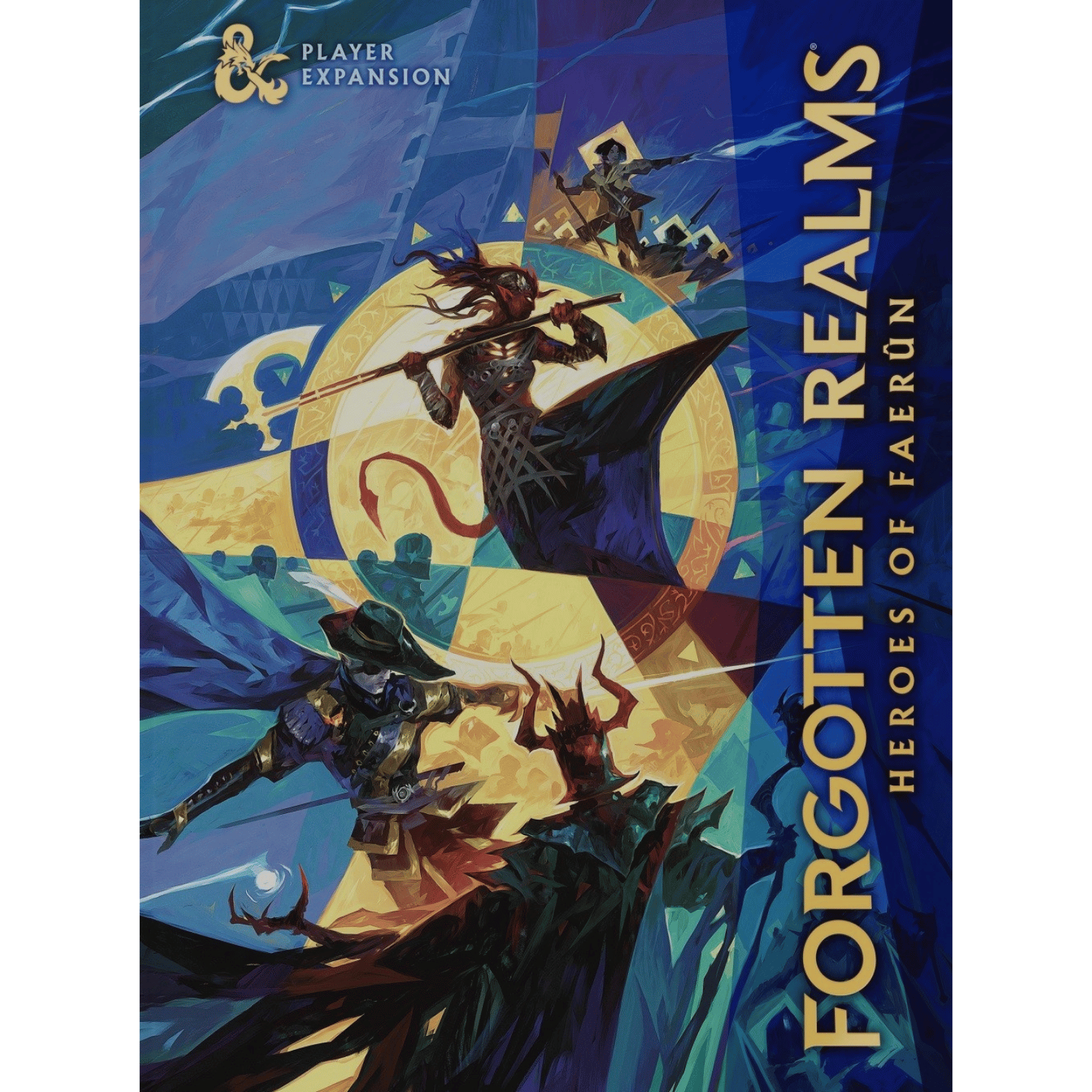 D&D Forgotten Realms Heroes of Faerun Alt Cover 5th Edition