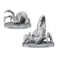 Cave Scorpion & Hunting Spider