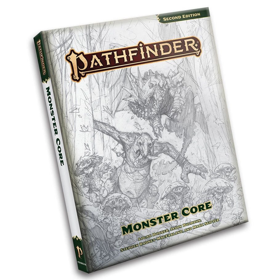 Pathfinder Monster Core (Sketch Cover) 2nd Edition